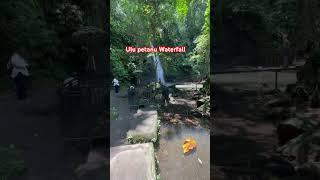 Air terjun denga air yang bening ulu Petanu waterfall 