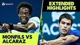 EXCITING Carlos Alcaraz vs Gael Monfils Highlights  Indian Wells 2022