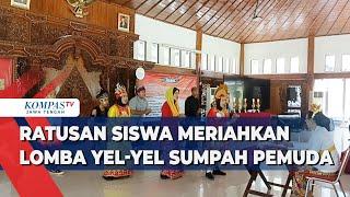 Ratusan Siswa Meriahkan Lomba Yel-yel Sumpah Pemuda