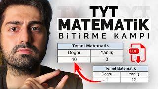 TYT Matematik Bitirme Kampı Ücretsiz Sıfırdan İleri Seviyeye #yks #tyt #matematik