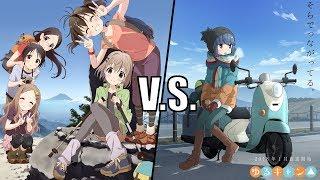 Is Yama no Susume A Strictly Better Yuru Camp Δ?