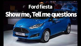 Ford Fiesta Show me Tell me questions & answers for your UK Driving Test