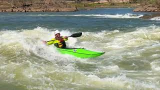 Surfing the Apex Ringer on a small wave