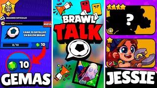 10 GEMAS GRATIS  BRAWL TALK DE FUTBOL ? PRIMERA SQUAD TALK ? Y mas...   BRAWL STARS NOTICIAS