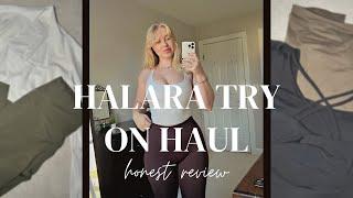 HALARA review - is it worth the hype?? crossover leggings scrunch butt and more