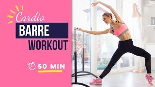 50 min Total Body Barre Workout  No Equipment  Tone Burn & Feel Amazing