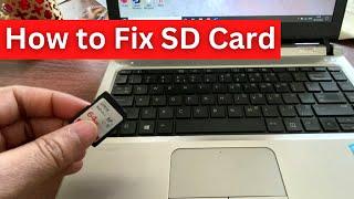 How to Fix SD Card Not Detected  Not Showing Up  Not Recognized in Windows 10117
