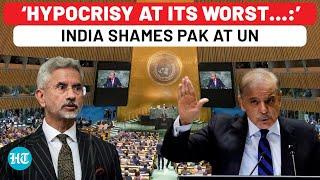 India Hits Back At Pak PM Shehbaz Sharif At UN ‘Country That Hosted Osama Bin Laden Lecturing Us…’