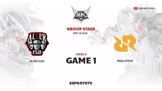 Alter Ego vs RRQ Hoshi GAME 1 MPL ID S14  RRQ VS AE ESPORTSTV