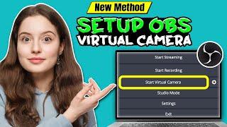 How to setup obs virtual camera 2024  Full Guide