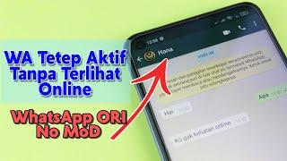 Cara Baru Menyembunyikan Status Online Di WhatsApp Resmi