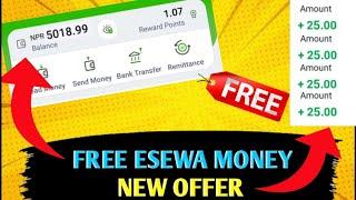 Free Esewa Money  New Esewa Earning App  Per Refer 25Rs  nepali earning app for Esewa