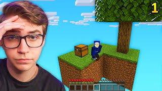 I Lost Everything in Minecraft Skyblock...  Episode 1