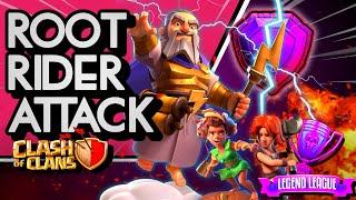 AFTER UPDATE September‼️ Root Rider Attack • Legend League • TH16 Attack Strategy • Clash Of Clans