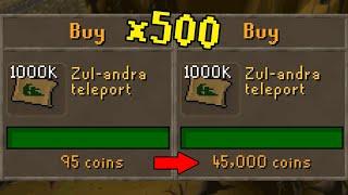 What is the Biggest Price Change in the History of Oldschool Runescape?