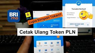 Cara Cetak Ulang Token Listrik PLN di BRImo