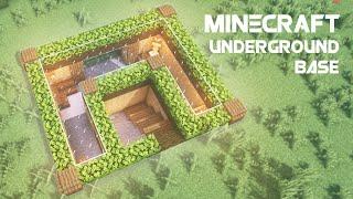 MINCRAFT ** HOW TO BUILD THE EASIEST UNDERGROUND HOUSE