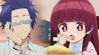Yaeka Reaction after eating Kirishima gift is Kawaii  Yakuzas Guide to Babysitting episode 6