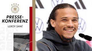 ️ Pressekonferenz der Nationalmannschaft mit Leroy Sané