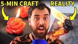 3 Strange Candle Hacks We HAD to Try #1 is VERY dangerous