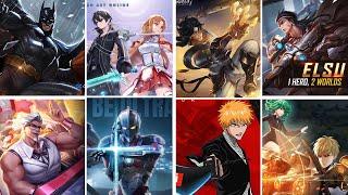 Arena of Valor All Collab Trailers 2016-2021 - DC Sword Art Online Bleach & More