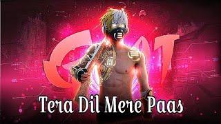 Tera Dil Mere Paas  Free Fire Beat Sync Montage  Garena Free Fire Max  Total Gaming Video 