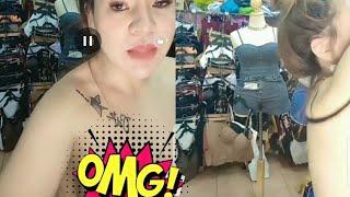 LIVE JUALAN GANTI BAJU DI DEPAN KAMERA 