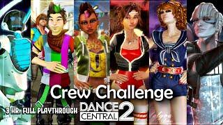 Dance Central 2 - Crew Challenge  Full Playthrough on Hard  4K 60fps