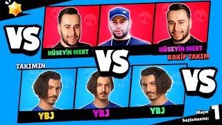 RESMİ YOUTUBER TURNUVASI Brawl Stars HÜSEYİN MERT & YBJ