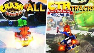 Crash Team Racing Nitro-Fueled Comparison - CNK vs CTRNF CNK Tracks