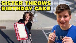 Girl Temper Tantrum Smashes Brothers Birthday Cake Ruins Birthday Original
