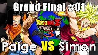 Italian Online DBZ BT3 Tournament #01 - Paige vs Simon Grand Final