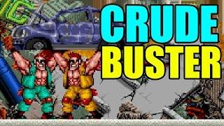 Crude Buster Co op Playthrough Longplay Two Crude Dudes Arcade 2 Players