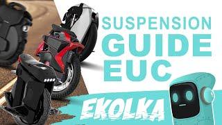 EUC SUSPENSION GUIDE  BEGODE MASTER & KINGSONG S18S22  REVIEW 4K