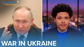 Russia Punished & Media Shocked by Invasion in “Relatively Civilized” Ukraine  The Daily Show