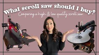 What scroll saw should I buy? Comparing a low and high quality scroll sawThe Pegas and Wen