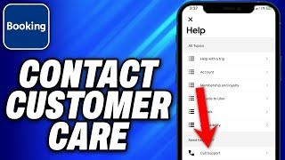 How To Contact Booking.com Customer Care 2024 - Easy Fix