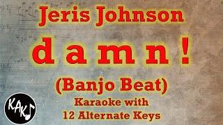 damn Karaoke - Jeris Johnson  Banjo Beat  Instrumental Lower Higher Female Original Key