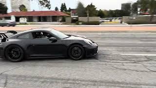 Porsche 911 GT3 992 9K RPM rip with SOUL Non-Valved Exhaust stock headers and cats