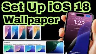 How to Set Up iOS 18 Wallpaper on iPhone iPadOS 18 on iPad & Download