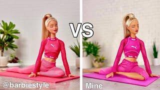 Recreating Popular BARBIE Doll INSTAGRAM Photos - Barbie Doll Videos