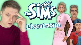 Playing as the worst sim in The Sims 1 -  Livestream 01032024