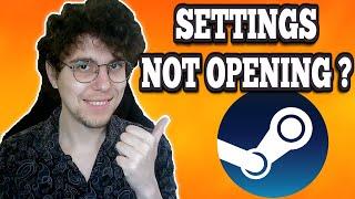 How To Fix Steam Settings Not Opening