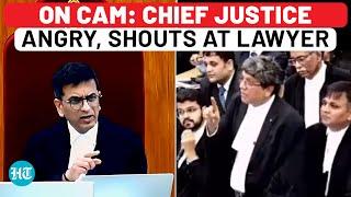 On Camera CJI Chandrachud Angry At Lawyer Calls Security During SC NEET Hearing  NTA  Paper Leak