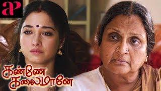 Kanne Kalaimaane Emotional Scene  Vadivukkarasi brings Tamannaah home  Udhayanidhi Stalin