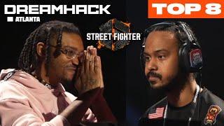 DreamHack Atlanta 2024 SF6 TOP 8 Punk iDom Shine NoahTheProdigy Dual Kevin Street Fighter 6