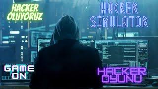 THE FIRST HACK IS A SUCCESSFUL HACKER GAME  HACKER SIMULATOR FIRST LOOK