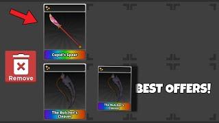 Best Trading Offers for The Butchers Cleaver in Survive the killer  ROBLOX