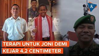 Joni Pemanjat Bendera Jalani Terapi Kejar Tinggi Minimal untuk Masuk TNI