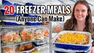 20 EASY FREEZER MEALS  Cheap & Tasty FAIL-PROOF Freezer Meal Planning Ideas  Julia Pacheco